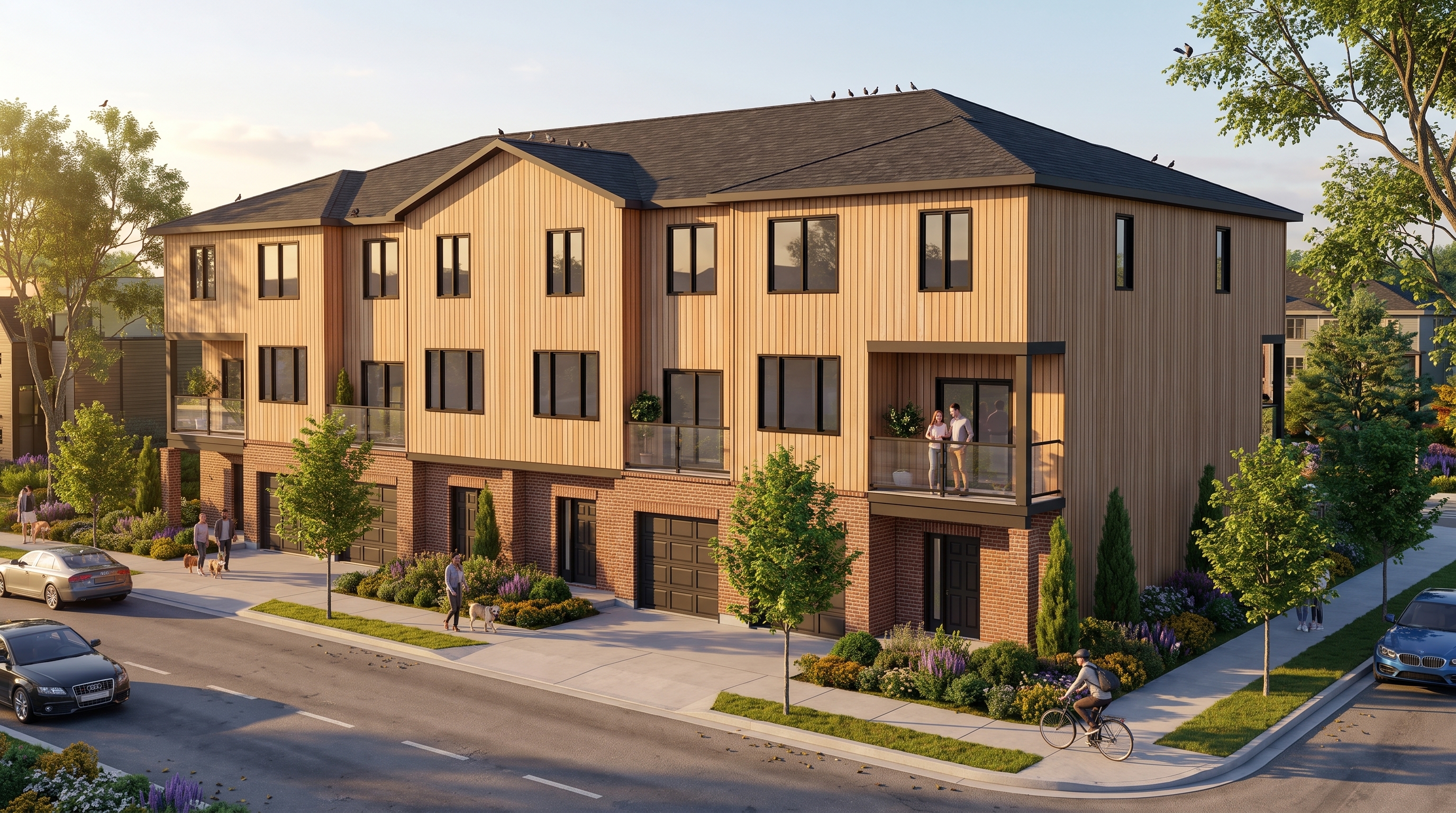 Cold Creek Back-to-Back Streetscape